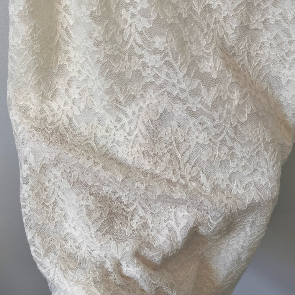 Ann Taylor LOFT Cream Lace Camisole, Size XS - Picture 12 of 12
